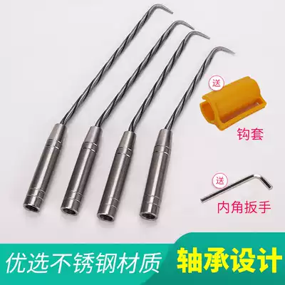 Pile core steel rebar hook Rebar worker tie hook Thread tie wire tie hook Stainless steel bold new artifact special