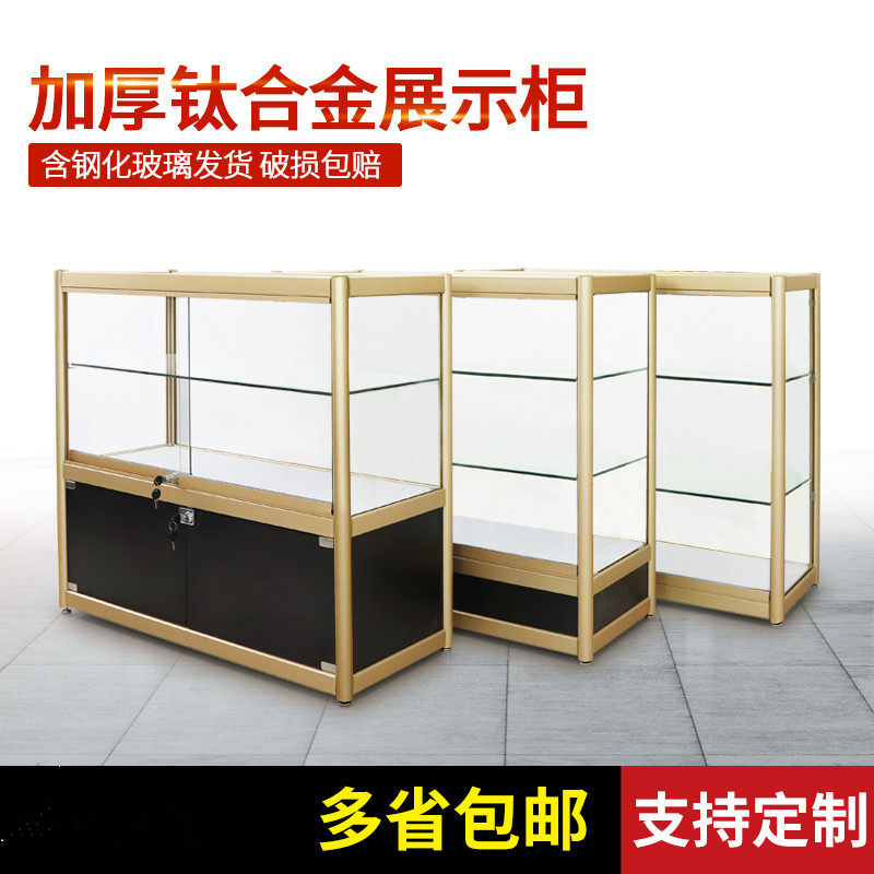 Jewelry counter jewelry display cabinet jewelry counter mobile phone cabinet boutique cabinet shelf tobacco and alcohol counter bread shelf