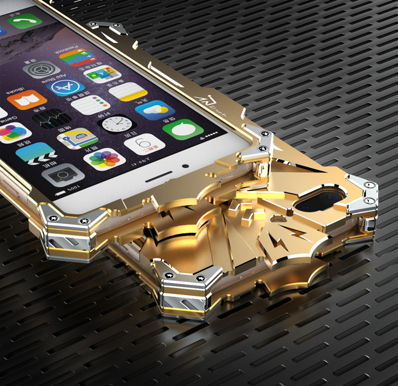 SIMON THOR Aviation Aluminum Alloy Shockproof Armor Metal Case Cover for Apple iPhone  7 Plus & iPhone 7
