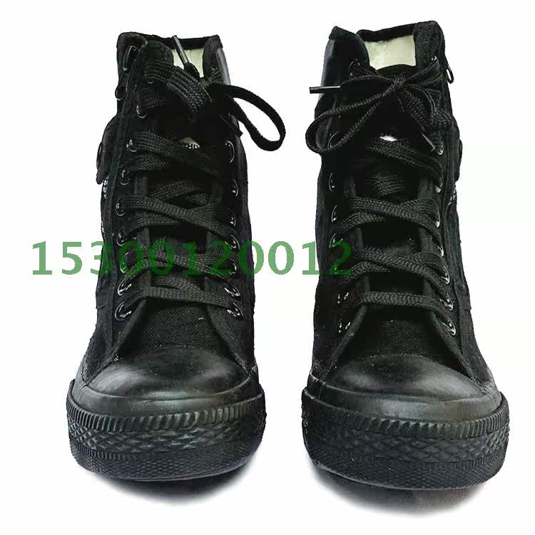 Boots militaires en toile - Ref 1401050 Image 6