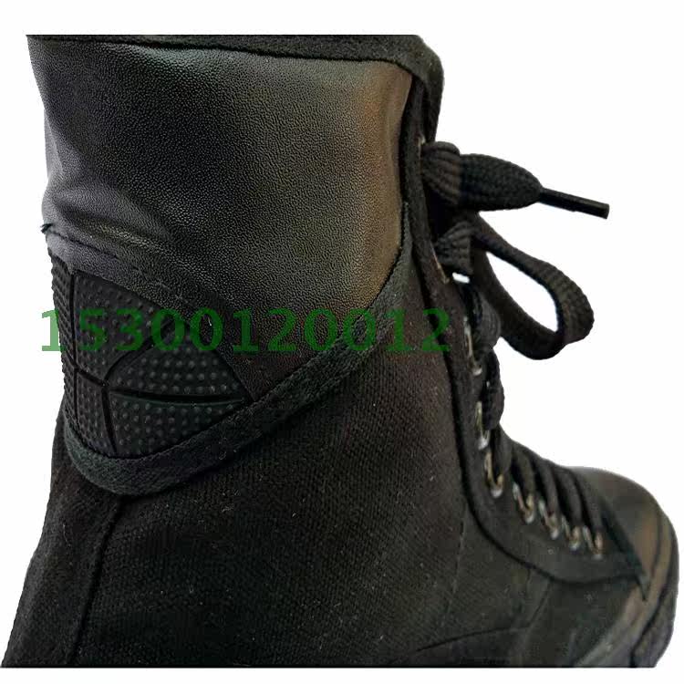 Boots militaires en toile - Ref 1401050 Image 13