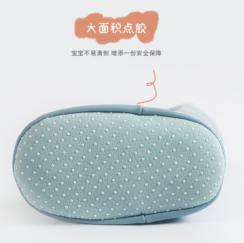 婴儿鞋子0一6月春夏网眼薄款室内防滑学步鞋夏季鞋袜宝宝地板袜鞋 — 3
