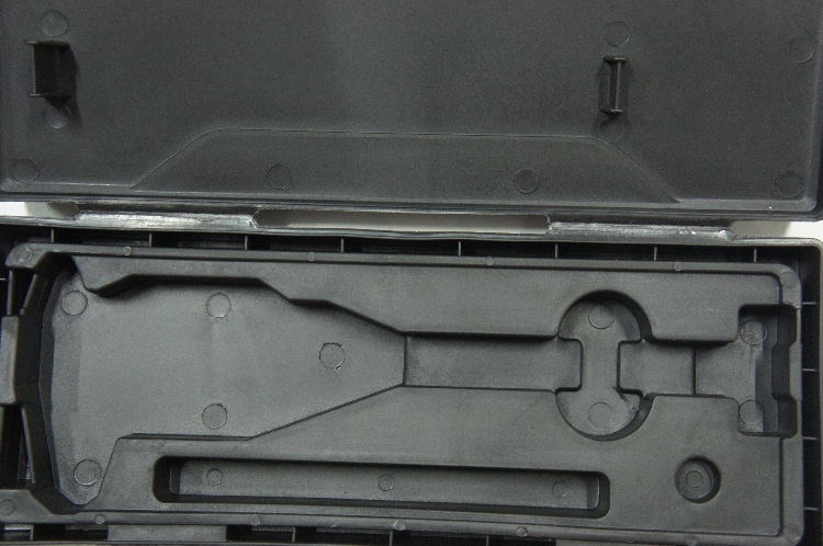 Curriculum ruler plastic box plastic packaging box can be stored in Japan's Sanfeng Curriculum Card Card Box