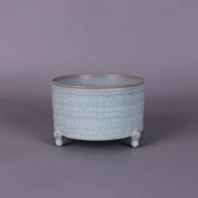 宋汝窑天青釉三足香炉- Top 50件宋汝窑天青釉三足香炉- 2026年1月更新