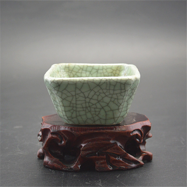 Song Guan Kilo Open Pieces Mini Orchid Multimeat Calamus Flower Pots Ancient Play Home Furnishing Antique Porcelain Vintage Flower Pots