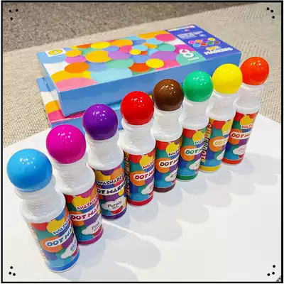 Xueba Big Big Bad Wolf Children's Early Education Eight-color Brushes Point Pen Toys Children's Graffiti Pen Export Amazon