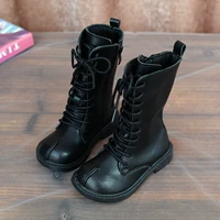 Bmw, Martens, детские туфли, высокие сапоги в английском стиле, подходят для весны и осени, стиль «принцесса», в британском стиле, 3 лет