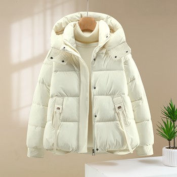 Short down jacket for women 2025 new loose cotton jacket Short down jacket for women 2025 new loose cotton jacket