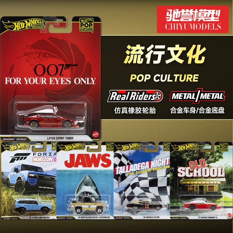 Hot Wheels Pop Culture Toyota Land Cruiser Pontiac Lotus Camaro Alloy Car Model Hot Wheels Pop Culture Toyota Land Cruiser Pontiac Lotus Camaro Alloy Car Model