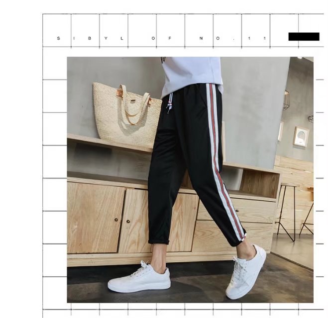 Mùa hè 2019 quần âu nam quần lửng công sở chống mặc và bẩn công nhân giá rẻ làm việc để làm việc quần dài mỏng - Quần Harem quần thể thao