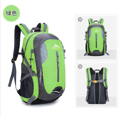 Ba lô ngoài trời chính hãng 35L đi bộ đường dài ngày ba lô giản dị cắm trại không thấm nước túi leo núi