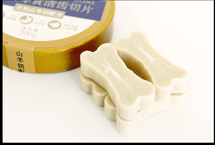 洁 趣 洁 200g lon chó mol gậy thú cưng Teddy snack chó con cắn sạch răng cắn cao su xương hàm thức ăn cho thú cưng