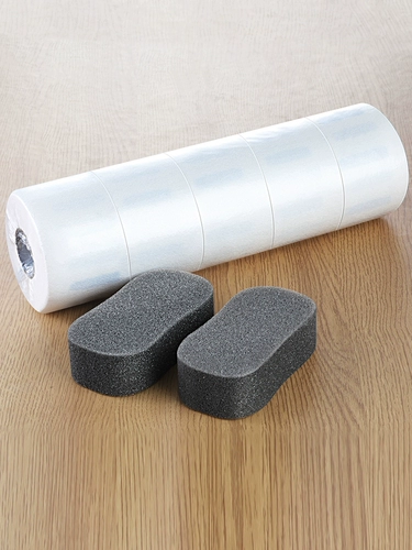 Одноразовый парикмахерский воротничок для стрижки волос, с защитой шеи