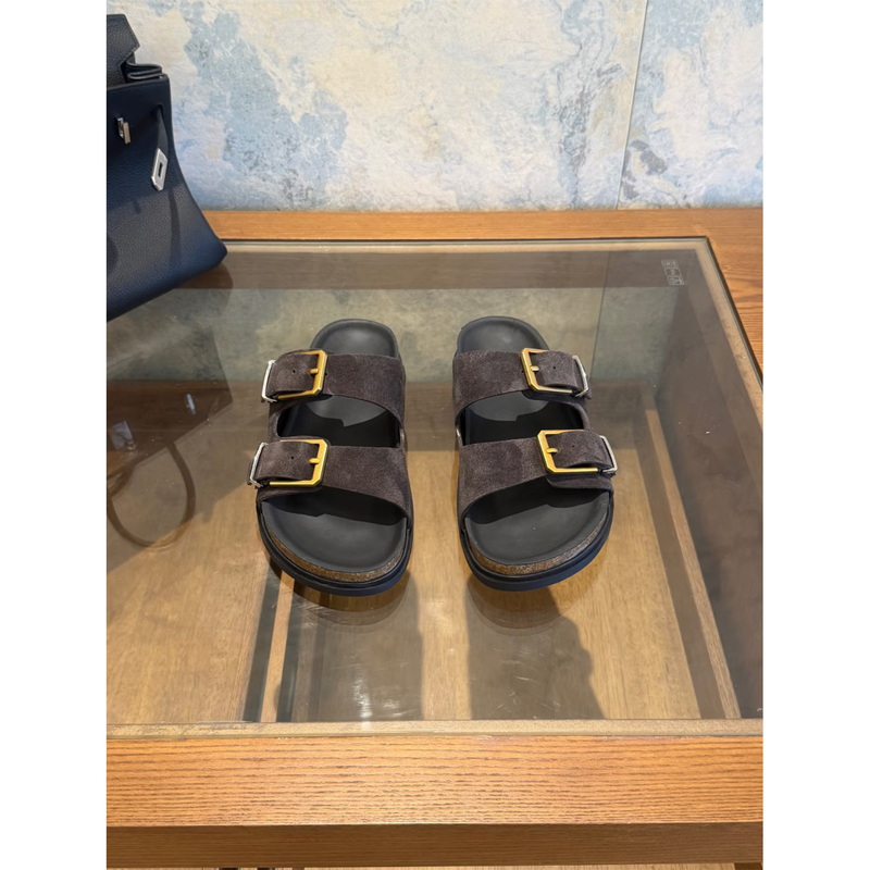 Lala La Is a Hit on the Market! 2026 Summer New High-End Birkenstock-Style Sandals for Women, Black Shoes for Outdoor Wear