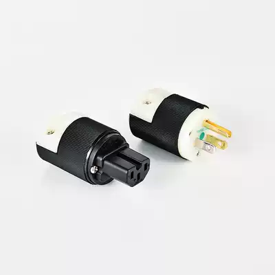 A set of new HUBBELL 8215C American audio power plug tail