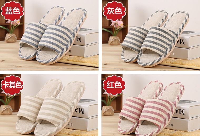 Mùa thu và mùa đông nam nữ dép bông phẳng chống trượt trong nhà giày nhà thông gió từ kéo khách sạn dép dép shop dép nam
