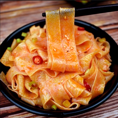 【红油麻酱面皮5袋】拍两件!