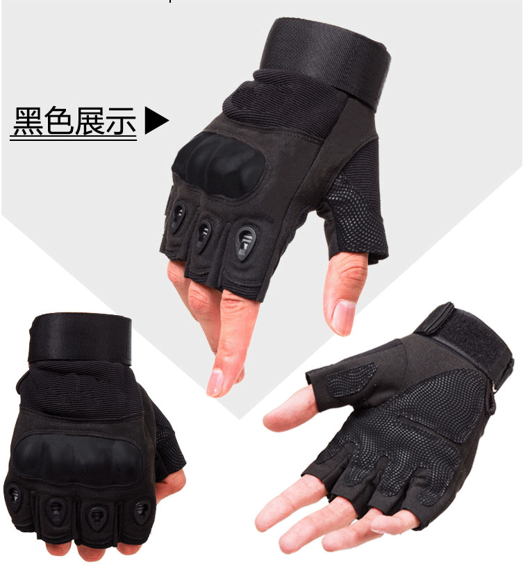 Special Soldier Special Warfare Black Eagle Tactical Gloves Outdoor Military Fans CS Field Riding Gritty Fighting Fitness Gloves