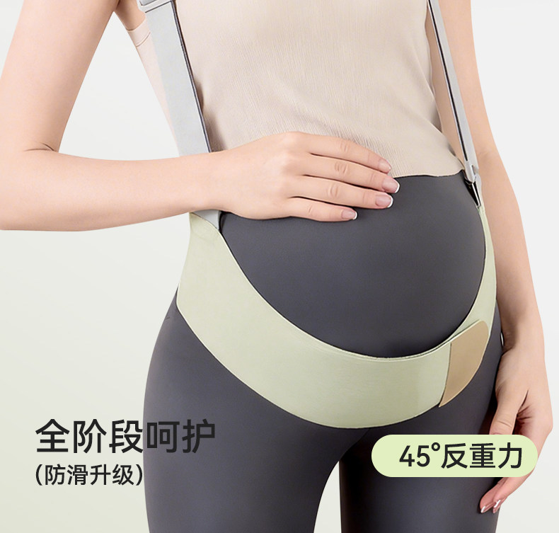托腹带孕妇专用孕中期晚期托肚子多功能隐形透气医用托收腹带防勒 — 4