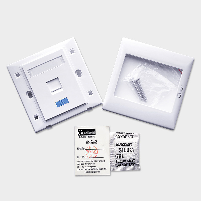 [USD 5.40] CNCOB Genuine Network Interface Module Panel Single-Internet ...
