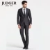 Bộ đồ vest nam JUDGER Zhuang Ji 2018 new Slim Hàn Quốc váy cưới phù hợp với nam - Suit phù hợp bộ vest nam Suit phù hợp