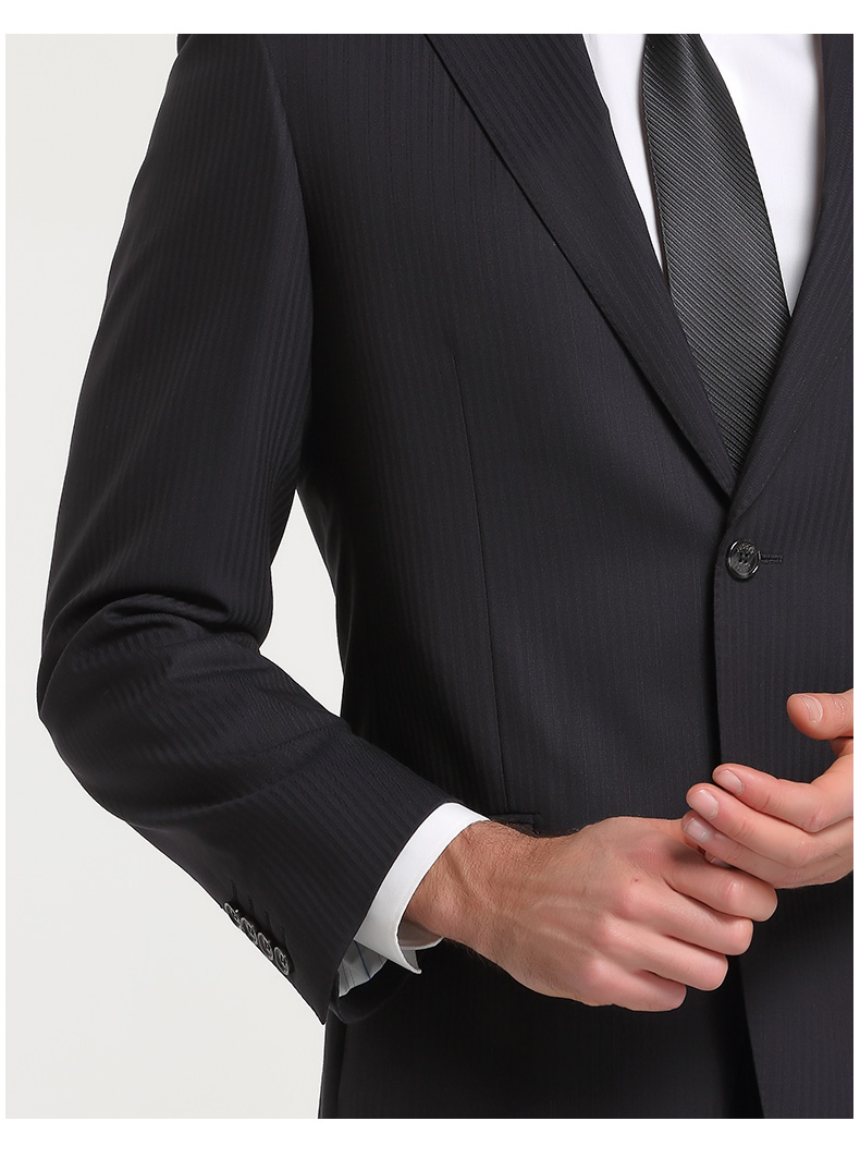 Bộ đồ vest nam JUDGER / Zhuangji mùa thu 2018 mới 100% bộ đồ len nam đầy đủ thoi trang nam