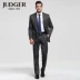 JUDGER Zhuang Ji Dress Up Suit Suit Suit Pinstriped Dress Suit Nam Wool Wool Silk