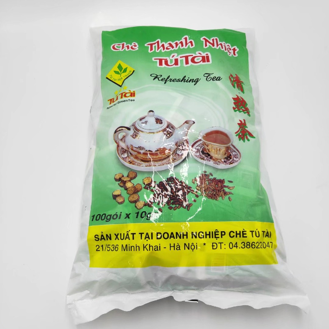 Vietnam specials in the heat and cool tea flowers and plants leaves 1000 grams of a total of 100 packets of hotel family stocked