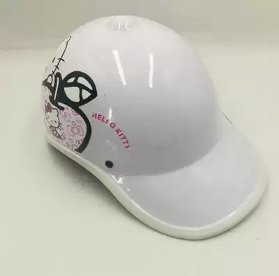 Vietnam electric vehicle bicycle lightweight wearing cap Sunscreen helmet uniform size French women's ponytail cap