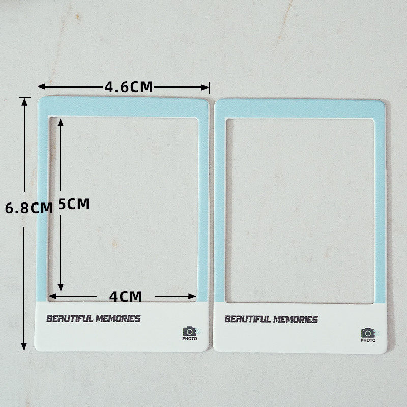 新拍立得风格片夹菲林胶片片夹幻灯片空夹纸质片框反转片电影胶片-阿里巴巴