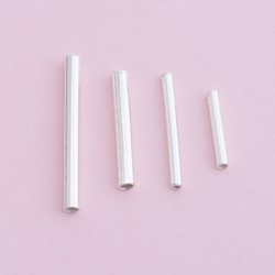 수제 DIY 비즈 소재 액세서리 직선 튜브