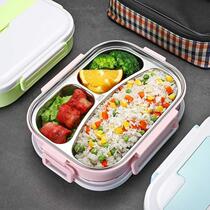 Insulated lunch box stainless steel bento box students