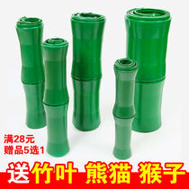 Sink pipe decoration package heating pipe blocking column gas pipe simulation bamboo plastic bark fake flower Rattan