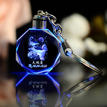 Creative graduation twelve constellations Crystal Aries birthday gifts for children girlfriends girlfriends