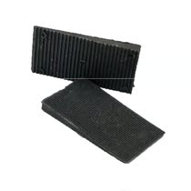 27mm wide glass pad block plastic steel broken bridge aluminum double glass three glass inner lock adjustable plastic non-slip pad high block gasket