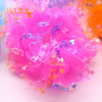 Princess primary school performance hair accessories New year headdress girl plate hair pony tail braid Hairband childrens floral headdress