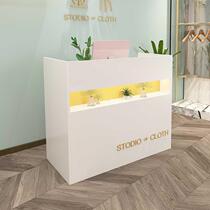 Bar counter Cashier Clothing store counter table Beauty salon Front desk Reception desk Hotel shop Simple modern small bar