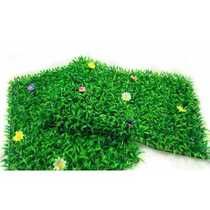 Artificial lawn plastic lawn fake lawn simulation fake lawn grass leather carpet wedding plant wall decoration encryption
