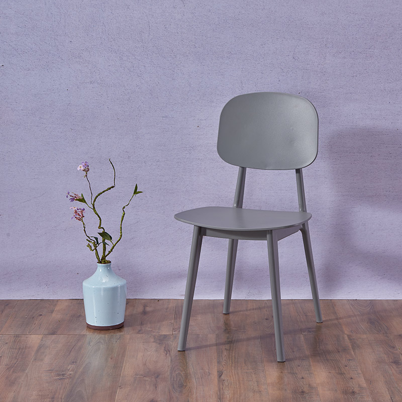 Outdoor Plastic Chair Home Living Room Dining Chair Beauty Nail Makeup Sweet Milk Tea Shop Café Nordic Color Stool