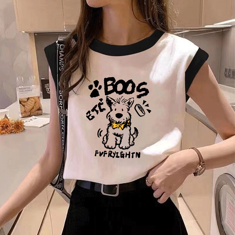 Spring and Summer 2026 New Color-Blocked Sports American-Style Camisole for Women, Loose Sleeveless Vest Basketball Top
