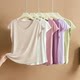 2026 Plus Size Modal V-neck Sleeveless T-shirt Women's Summer Inner Loose Slimming Shirt Solid Color Bottoming Shirt