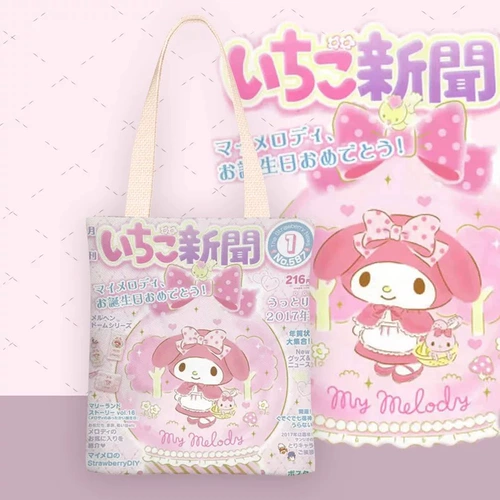 Sanrio, тканевый мешок, льняная сумка, сумка на одно плечо