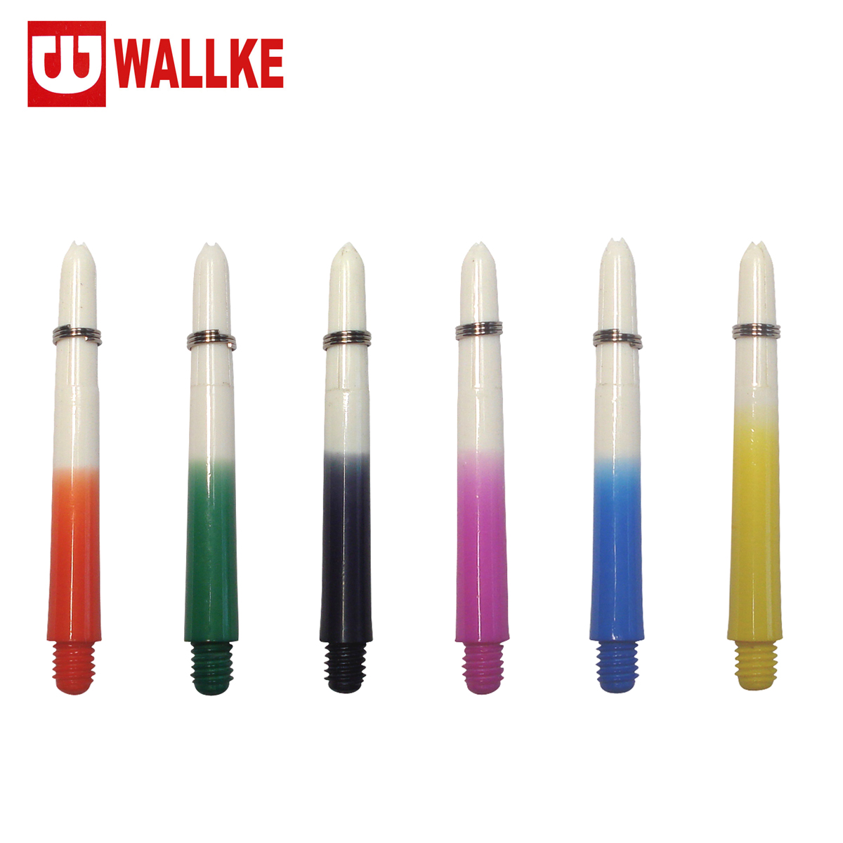  Color gradient Nylon dart rod Dart accessories 35 41 48mm long dart rod 2 5 yuan