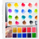 매니큐어 수채화 얼룩 수채화 스페셜 베이직 컬러 단색 세트 20 색 대용량