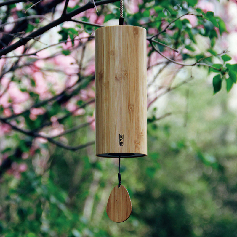The Wind Poetry Meditation And String Bamboo Wind Bell Healing Department Balcony Outdoor Patio and wind bell Premium Day hanging decoration