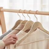 Нескользящая вешалка из натурального дерева для домашнего использования, деревянная обувная колодка