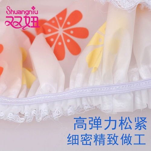 Водонепроницаемая шапочка для душа для взрослых, милая модная матовая шапочка для мытья головы