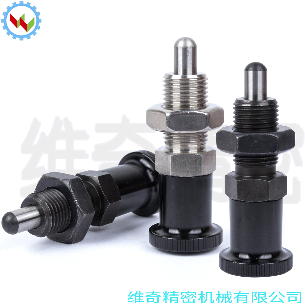 Knob plunger automatic reset type bolt VCN210 indexing pin elastic pin spring lock pin can do non-mark
