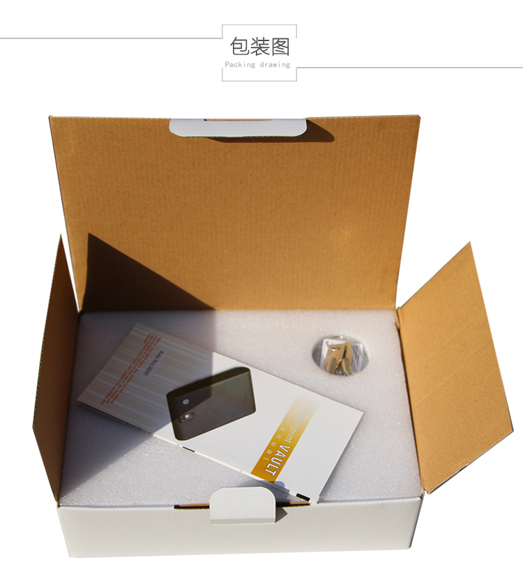 Hộ gia đình nhỏ nhỏ Mini nhỏ vân tay nhỏ trang sức hộp trang sức lưu trữ hộp nhỏ an toàn hộp xuất khẩu tủ - Két an toàn két sắt mini đựng tiền