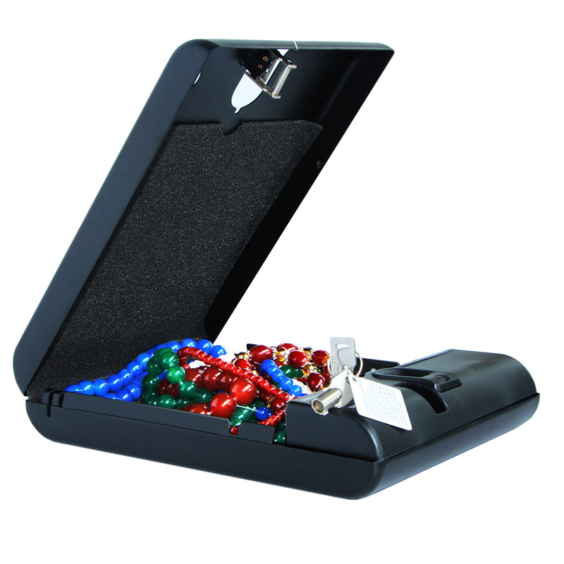 Safe Household small mini ultra-small finger jewelry box Jewelry storage box Small safe deposit box Export cabinet